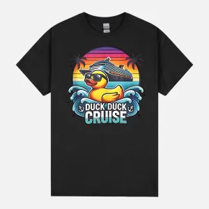 Duck Duck Cruise Funny Family Cruising Matching Group Tank Top Unisex T-Shirt