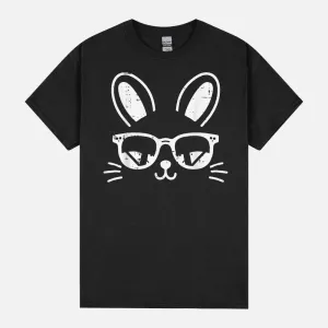 Easter Bunny Head Sunglasses Cute Rabbit Boys Kids Men Women Unisex T-Shirt