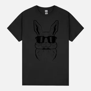 Easter Bunny Rabbit Sunglasses Cool Boys Kids Men Women Teen Unisex T-Shirt
