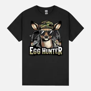 Easter Egg Hunter Camo Funny Hunting Boys Girls Kids Toddler Unisex T-Shirt