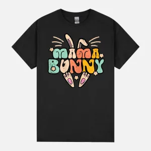Easter Mama Bunny Retro Rabbit Mom Mommy Groovy Family Women Unisex T-Shirt