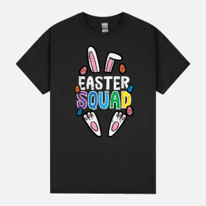 Easter Squad Bunny Rabbit Matching Crew Men Women Teens Kids Unisex T-Shirt