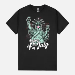Happy 4th Of July Patriotic American US Flag 4th Of July Unisex T-Shirt