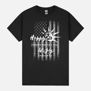 Happy 4th Of July Patriotic USA Flag Unisex T-Shirt