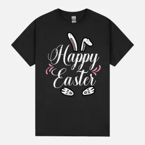 Happy Easter Bunny Ears Rabbit Spring Men Women Kids Teens Unisex T-Shirt