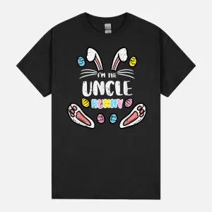 Im The Uncle Bunny Cute Easter Matching Family Rabbit Men Unisex T-Shirt