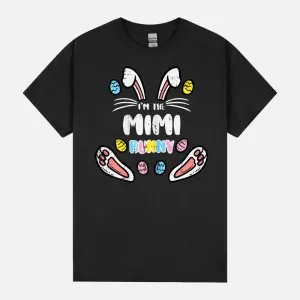 Mimi Bunny Easter Matching Family Rabbit Grandma Nana Women Unisex T-Shirt