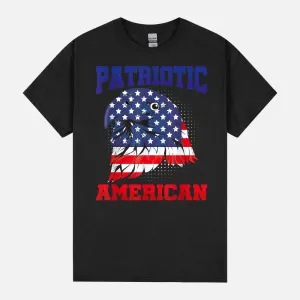 Patriotic American USA Flag Eagle Proud America 4th Of July Unisex T-Shirt