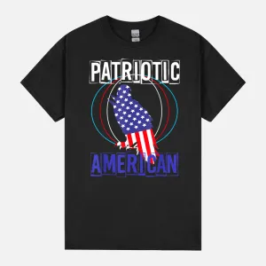 Patriotic American USA Flag Eagle United States 4th Of July Unisex T-Shirt
