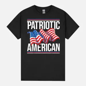 Proud United States 4th Of July US Flag Patriotic American Unisex T-Shirt