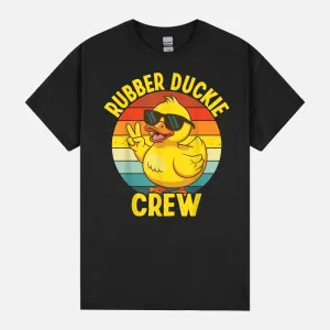 Rubber Duckie Crew Funny Rubber Duck Unisex T-Shirt