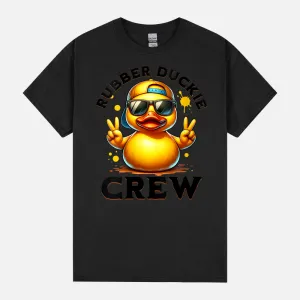 Womens Rubber Duckie Crew Cruise Duck Matching Group V-Neck Unisex T-Shirt
